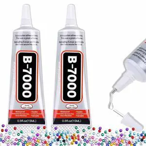 B-7000 Craft Glue for Jewelry Making - 15ml/0.5oz (2 Pack) - Multi-Function B-7000 Craft Glue for Jewelry Making - 15ml/0.5oz (2 Pack) - Multi-Function