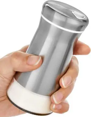 Salt Shaker or Pepper Shaker with Adjustable Pour Holes - Elegant Stainless Salt Shaker or Pepper Shaker with Adjustable Pour Holes - Elegant Stainless