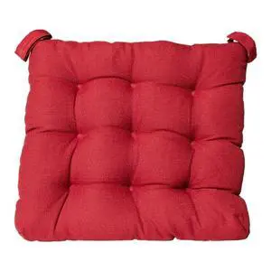 Textured Red Chair Seat Cushion Pad 15.5 x 16 Inches One Piece Textured Red Chair Seat Cushion Pad 15.5 x 16 Inches One Piece