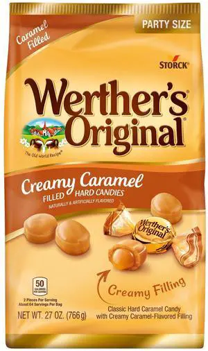 Werther's Original Creamy Caramel Filled Candy, 27 oz Werther's Original Creamy Caramel Filled Candy, 27 oz