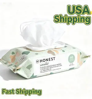 60 Count PlantBased Baby Wipes Compostable MultiUse Wet Wipes 99% Water FragranceFree Hypoallergenic Wipes for Sensitive Skin 60 Count PlantBased Baby Wipes Compostable MultiUse Wet Wipes 99% Water FragranceFree Hypoallergenic Wipes for Sensitive Skin