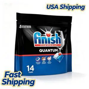 14 Count Dishwasher Detergent Pods Fresh Scent 3Chamber Automatic Dishwashing Tablets 2X Grease Cleaning Power, No PreRinse Needed 14 Count Dishwasher Detergent Pods Fresh Scent 3Chamber Automatic Dishwashing Tablets 2X Grease Cleaning Power, No PreRinse Needed