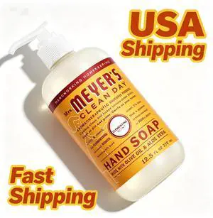 12.5 Fl Oz Liquid Hand Soap Clementine Citrus Scent Moisturizing Hand Wash with Aloe Vera & Essential Oils, ParabenFree Household Soap 12.5 Fl Oz Liquid Hand Soap Clementine Citrus Scent Moisturizing Hand Wash with Aloe Vera & Essential Oils, ParabenFree Household Soap