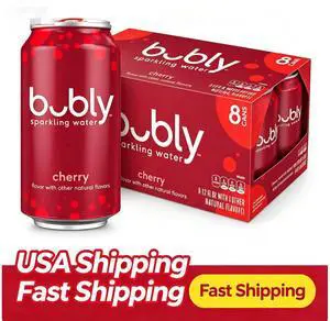8Pack Cherry Flavor Sparkling Seltzer Water 12 fl oz Can ZeroSugar ZeroCalorie Natural FruitFlavored Beverage Recyclable Aluminum Cans 8Pack Cherry Flavor Sparkling Seltzer Water 12 fl oz Can ZeroSugar ZeroCalorie Natural FruitFlavored Beverage Recyclable Aluminum Cans