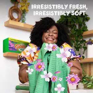 Gain Dryer Sheets, Moonlight Breeze Scent, 120Count Laundry Fabric Softener Sheets, Reduce Wrinkles & Static, LongLasting Freshness Gain Dryer Sheets, Moonlight Breeze Scent, 120Count Laundry Fabric Softener Sheets, Reduce Wrinkles & Static, LongLasting Freshness