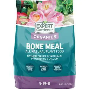 Expert Gardener Bone Meal Plant Food Fertilizer, 3150 NPK, 4 lb, Organic SlowRelease Root Booster for Bulbs, Flowers, Roses & Vegetables Expert Gardener Bone Meal Plant Food Fertilizer, 3150 NPK, 4 lb, Organic SlowRelease Root Booster for Bulbs, Flowers, Roses & Vegetables
