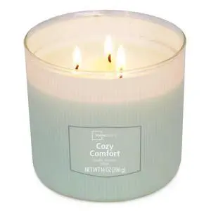 Mainstays Cozy Comfort 3Wick Textured Wrapped Scented Candle, 14 oz, Vanilla Jasmine Musk Fragrance, Up to 65Hour LongLasting Burn Jar Candle Mainstays Cozy Comfort 3Wick Textured Wrapped Scented Candle, 14 oz, Vanilla Jasmine Musk Fragrance, Up to 65Hour LongLasting Burn Jar Candle
