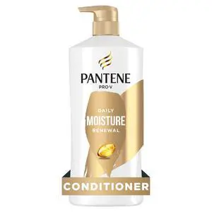 Pantene ProV Daily Moisture Renewal Conditioner, Hydrating Conditioner for All Hair Types, 25.1 fl oz, 72Hour LongLasting Moisture Pantene ProV Daily Moisture Renewal Conditioner, Hydrating Conditioner for All Hair Types, 25.1 fl oz, 72Hour LongLasting Moisture