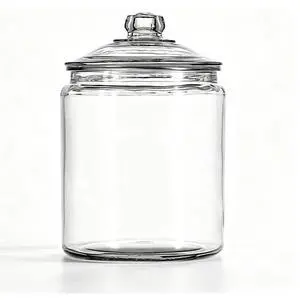 2 Gallon Clear Glass Storage Jar With Glass Lid Wide Mouth Dishwasher Safe Pantry Dry Goods Display Canister 2 Gallon Clear Glass Storage Jar With Glass Lid Wide Mouth Dishwasher Safe Pantry Dry Goods Display Canister