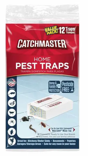 Catchmaster Value Pack Solid Home Pest Traps 12 Count Catchmaster Value Pack Solid Home Pest Traps 12 Count