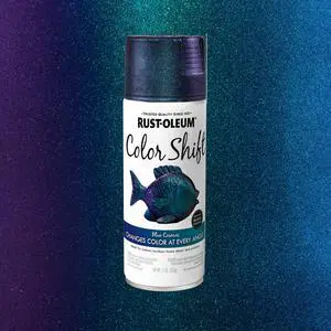 Rust-Oleum Color Shift Spray Paint Blue Cosmos, 11 oz, 372479 Rust-Oleum Color Shift Spray Paint Blue Cosmos, 11 oz, 372479