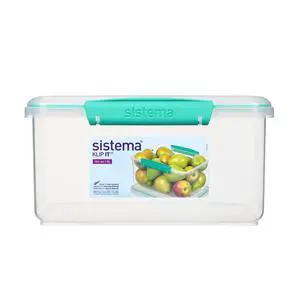 Sistema Klip-It 3 L Rectangle Plastic Food Storage Container Sistema Klip-It 3 L Rectangle Plastic Food Storage Container