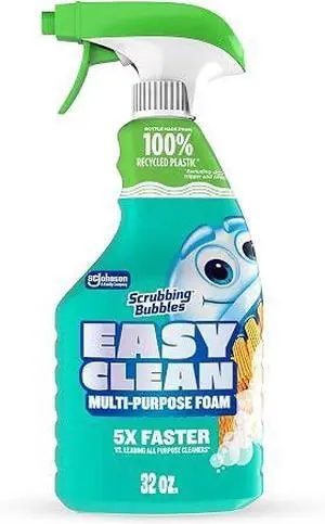 Scrubbing Bubbles 32oz Bleach-Free Bathroom Cleaner, Fast-Acting Multipurpose Foam Spray Scrubbing Bubbles 32oz Bleach-Free Bathroom Cleaner, Fast-Acting Multipurpose Foam Spray