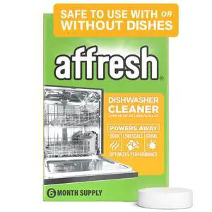 Affresh Dishwasher Cleaner Mess-Free Deep-Cleaning Tablet 6 Month Supply Affresh Dishwasher Cleaner Mess-Free Deep-Cleaning Tablet 6 Month Supply