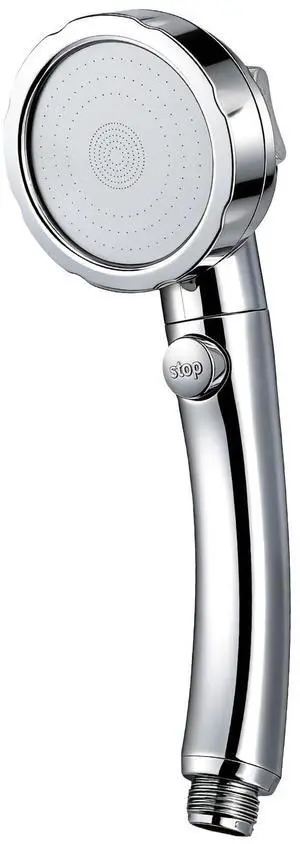 High Pressure Handheld Shower Head with ON/OFF Pause Switch, 3 Spray Modes, Water Saving, Detachable High Pressure Handheld Shower Head with ON/OFF Pause Switch, 3 Spray Modes, Water Saving, Detachable