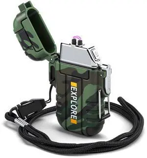 Rechargeable Plasma Lighter Waterproof Survival Electric Lighter Rechargeable Plasma Lighter Waterproof Survival Electric Lighter