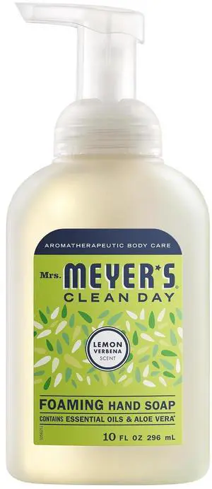 Mrs. Meyer's Clean Day Foaming Hand Soap, Lemon Verbena, 10 oz Mrs. Meyer's Clean Day Foaming Hand Soap, Lemon Verbena, 10 oz