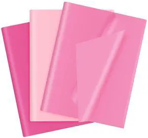 30 Sheets Pink Tissue Paper 14 x 20 Inches for Gift Bags, Weddings, Birthdays, DIY, Valentine's Day, Christmas Crafts 30 Sheets Pink Tissue Paper 14 x 20 Inches for Gift Bags, Weddings, Birthdays, DIY, Valentine's Day, Christmas Crafts
