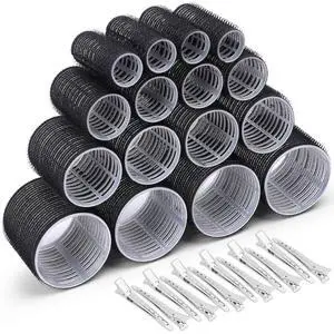 Selizo Hair Roller 28Pcs Set, Includes 16Pcs Self-Grip Hair Rollers in 4 Sizes and 12Pcs Hair Clips for Long, Medium, Short Hair Volume Selizo Hair Roller 28Pcs Set, Includes 16Pcs Self-Grip Hair Rollers in 4 Sizes and 12Pcs Hair Clips for Long, Medium, Short Hair Volume