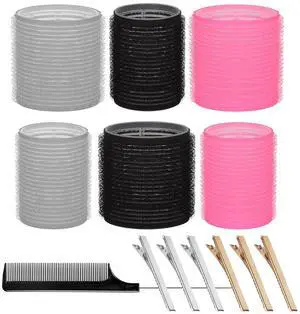 13 Pcs Hair Rollers Set With Clips for Long and Medium Hair 13 Pcs Hair Rollers Set With Clips for Long and Medium Hair