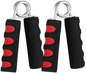 BOOMIBOO Hand Grip Strengthener, Soft Foam Manual Exerciser for Wrist, Forearm & Finger Strength, 2 Pack BOOMIBOO Hand Grip Strengthener, Soft Foam Manual Exerciser for Wrist, Forearm & Finger Strength, 2 Pack