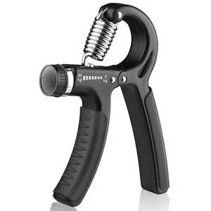 AIXPI Grip Strength Trainer, Adjustable Resistance 11-132 Lbs (5-60kg), Forearm Strengthener, 1 Pack AIXPI Grip Strength Trainer, Adjustable Resistance 11-132 Lbs (5-60kg), Forearm Strengthener, 1 Pack