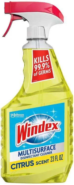 Windex Multipurpose Disinfectant Cleaner Spray Bottle, 23 oz Windex Multipurpose Disinfectant Cleaner Spray Bottle, 23 oz
