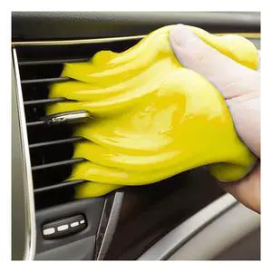 Moly Magnolia Car Cleaning Gel for Vents and Keyboards, Yellow Moly Magnolia Car Cleaning Gel for Vents and Keyboards, Yellow