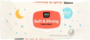 365 by Whole Foods Market Soft & Strong Disposable Baby Wipes Fragrance-Free 100 Count 365 by Whole Foods Market Soft & Strong Disposable Baby Wipes Fragrance-Free 100 Count