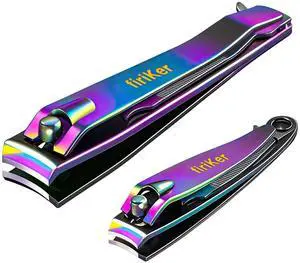 Firiker Nail Clippers with Nail File, Fingernail Clipper, Toe Nail Clippers Firiker Nail Clippers with Nail File, Fingernail Clipper, Toe Nail Clippers