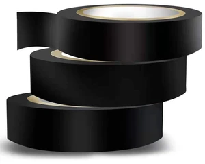 Wapodeai 3PCS Electrical Tape, Black, 0.62in x 49ft Wapodeai 3PCS Electrical Tape, Black, 0.62in x 49ft