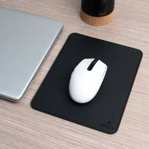 : Faux Leather Mouse Pad Elegant & Waterproof | Synthetic Leather, Non-Slip Rubber Base, Stitched Edges | Ideal for Laptop, Office (Black, 7 x 9 Inches) : Faux Leather Mouse Pad Elegant & Waterproof | Synthetic Leather, Non-Slip Rubber Base, Stitched Edges | Ideal for Laptop, Office (Black, 7 x 9 Inches)