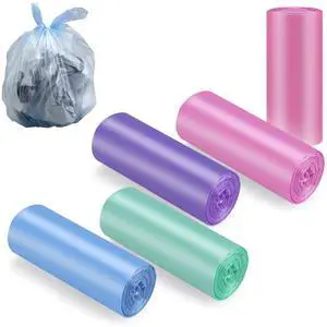 Small Trash bags 4 Gallon,Bathroom Trash Bags, Small Garbage Bags for Bathroom Office Small Trash Can Bags, 4 Rolls,Colored Small Trash bags 4 Gallon,Bathroom Trash Bags, Small Garbage Bags for Bathroom Office Small Trash Can Bags, 4 Rolls,Colored