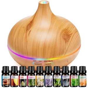 Aroma Diffuser for Essential Oil Large Room,Office Essential Oil Diffusers for Home Kids, Ambient Light Cool Mist humidifier for Bedroom Auto Off with 10 Essential Oils Aroma Diffuser for Essential Oil Large Room,Office Essential Oil Diffusers for Home Kids, Ambient Light Cool Mist humidifier for Bedroom Auto Off with 10 Essential Oils