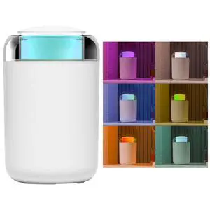 Bedroom Humidifier, 1.2L Cool Mist Extra Large humidifier - Humldifier for Bedroom Living Room Baby Plants, 7 Color Gradient Night Light, Safe Power Off, Ideal Baby Humidifier(white) Bedroom Humidifier, 1.2L Cool Mist Extra Large humidifier - Humldifier for Bedroom Living Room Baby Plants, 7 Color Gradient Night Light, Safe Power Off, Ideal Baby Humidifier(white)