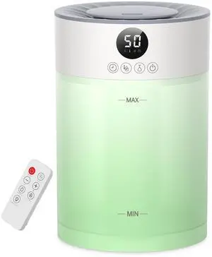 Humidifiers for Plants 4.5L Cool Mist with Essential Oil Diffuser, Humidifier Large Room, 24dB Quiet Air Humificador fit Baby Nursery & Bedroom, 360° Adjustable, Easy Fill & Cleaning (White) Humidifiers for Plants 4.5L Cool Mist with Essential Oil Diffuser, Humidifier Large Room, 24dB Quiet Air Humificador fit Baby Nursery & Bedroom, 360° Adjustable, Easy Fill & Cleaning (White)