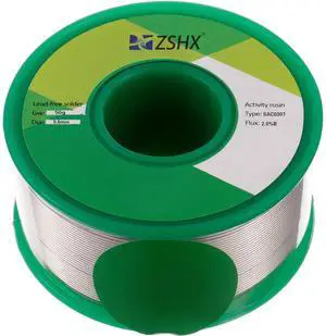 Solder Wire Sn99 Ag0.3 Cu0.7 Rosin core Solder Wire for Electrical Soldering (0.6mm 50g) Solder Wire Sn99 Ag0.3 Cu0.7 Rosin core Solder Wire for Electrical Soldering (0.6mm 50g)