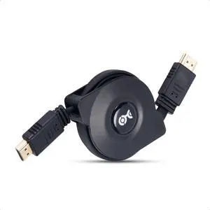 8K 60Hz / 4K 240Hz Retractable HDMI Cable with HDR Support - 3.3 Feet 8K 60Hz / 4K 240Hz Retractable HDMI Cable with HDR Support - 3.3 Feet