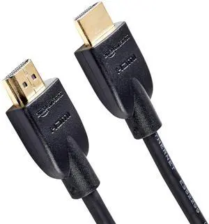 HDMI Cable, 6ft, 4K@60Hz, High-Speed 4K HDMI 2.0 Cord with Ethernet, 18Gbps, 2160p, 48 bit, Compatible with TV/PS5/Xbox/Roku/Blu-ray, Black HDMI Cable, 6ft, 4K@60Hz, High-Speed 4K HDMI 2.0 Cord with Ethernet, 18Gbps, 2160p, 48 bit, Compatible with TV/PS5/Xbox/Roku/Blu-ray, Black