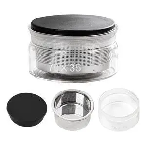 Watch Oil Parts Washing Jar, 7cm x 3.5cm Watch Cleaning Kit with Stainless Steel Mesh Strainer, Watch Repair Tool, Stainless Steel Watch Cleaner, Washing jar for Jewelry Watch Oil Parts Washing Jar, 7cm x 3.5cm Watch Cleaning Kit with Stainless Steel Mesh Strainer, Watch Repair Tool, Stainless Steel Watch Cleaner, Washing jar for Jewelry