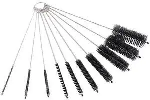 10 Pieces Nylon Cleaning Bottle Brush Pipe Cleaning Brushes Tube Brushes Tube Bottle Straw Washing Cleaner Bristle Kit Tool Black 10 Pieces Nylon Cleaning Bottle Brush Pipe Cleaning Brushes Tube Brushes Tube Bottle Straw Washing Cleaner Bristle Kit Tool Black