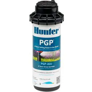 PGP-ADJ 3/4" Rotor Sprinkler Head, Adjustable 40°-360° Arc, 4" Pop-Up Gear Drive Lawn Irrigation Head, 22-52 ft Spray Distance, Preinstalled 3.0 GPM Nozzle PGP-ADJ 3/4" Rotor Sprinkler Head, Adjustable 40°-360° Arc, 4" Pop-Up Gear Drive Lawn Irrigation Head, 22-52 ft Spray Distance, Preinstalled 3.0 GPM Nozzle