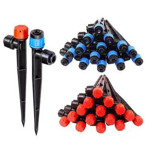 32 Pack New Easy-Connect Drip Emitters Sprays for 1/4" Drip Irrigation Tubing (16 Pcs Quick-Connect Emitters Vortex+16 Pcs Quick-Connect Emitters Stream) 32 Pack New Easy-Connect Drip Emitters Sprays for 1/4" Drip Irrigation Tubing (16 Pcs Quick-Connect Emitters Vortex+16 Pcs Quick-Connect Emitters Stream)