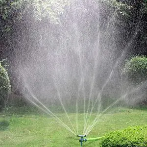 Garden Sprinkler, 360 Degree Rotating Lawn Sprinkler Large Area Coverage - Adjustable, Weighted Gardening Watering System Garden Sprinkler, 360 Degree Rotating Lawn Sprinkler Large Area Coverage - Adjustable, Weighted Gardening Watering System