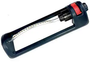 Lawn Sprinkler, 18 Brass Nozzles Garden Water Oscillating Sprinkler for Yard Covers up to 3,600 sq.ft, Heavy Weight Base, Built-in Spray Jet Cleaning Needle Lawn Sprinkler, 18 Brass Nozzles Garden Water Oscillating Sprinkler for Yard Covers up to 3,600 sq.ft, Heavy Weight Base, Built-in Spray Jet Cleaning Needle