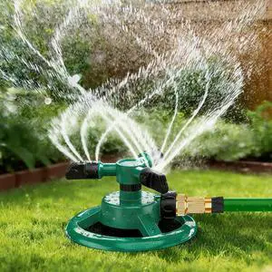 Sprinklers for Yard, Lawn & Garden Sprinkler Automatic 360 Rotating for Large Area Coverage, Grass Water Sprinkler for Kids and Pets Water Fun Sprinklers for Yard, Lawn & Garden Sprinkler Automatic 360 Rotating for Large Area Coverage, Grass Water Sprinkler for Kids and Pets Water Fun