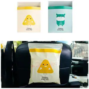 30PCS Easy Stick-On Disposable Car Trash Bags, Self -Adhesive Waterproof Car Garbage Bags, Portable Leak Proof Vomit Bags Suitable for Car, Bedroom, Office, Kitchen (Yellow & Cyan) 30PCS Easy Stick-On Disposable Car Trash Bags, Self -Adhesive Waterproof Car Garbage Bags, Portable Leak Proof Vomit Bags Suitable for Car, Bedroom, Office, Kitchen (Yellow & Cyan)