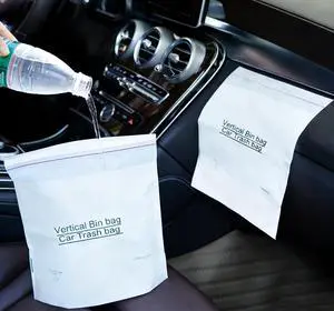 20PCS Disposal Car Trash Bin Bags, Stick-on Waste Bags with No Marks, Hanging Recycled Garbage Bags for Auto, Travel, Camping and Offices Cleaning, Space-Saving Vomit Bags, Leak Proof & Waterproof 20PCS Disposal Car Trash Bin Bags, Stick-on Waste Bags with No Marks, Hanging Recycled Garbage Bags for Auto, Travel, Camping and Offices Cleaning, Space-Saving Vomit Bags, Leak Proof & Waterproof