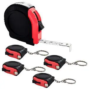 Kids Tape Measure 3ft/1m, Inch/Metric Tape Measure with Slide Lock, 5 Pack Measuring Tape Retractable, Mini Tape Measure,Pocket Tape Measures Keychains for Daily Use Kids Tape Measure 3ft/1m, Inch/Metric Tape Measure with Slide Lock, 5 Pack Measuring Tape Retractable, Mini Tape Measure,Pocket Tape Measures Keychains for Daily Use