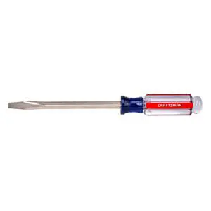 Slotted Screwdriver 5/16 in. x 6 in., Acetate Handle (CMHT65030) Slotted Screwdriver 5/16 in. x 6 in., Acetate Handle (CMHT65030)